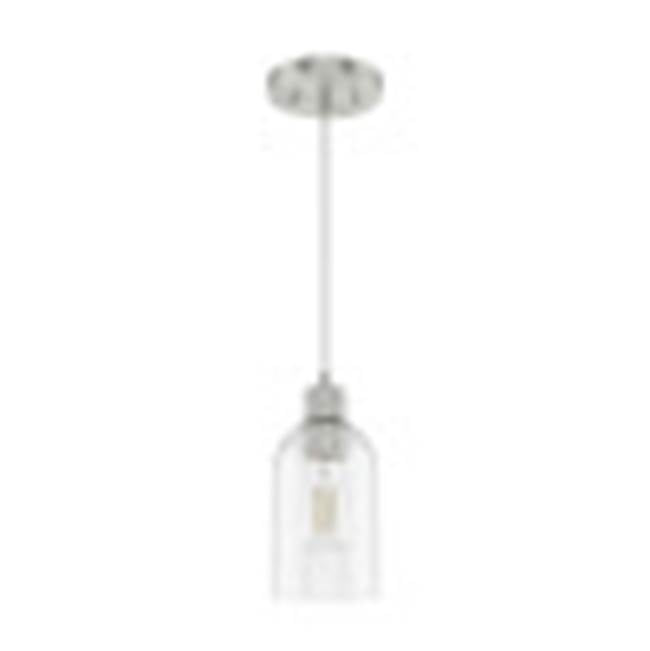 Hunter Lochemeade Mini Pendant Brushed Nickel
