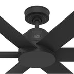 Hunter 51830 Matte Black 60in Kennicott - Matte Black Image 2
