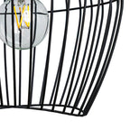 Hunter 48240 Matte Black Hunter Redding Matte Black 1 Light Medium Pendant Ceiling Light Fixture Image 4