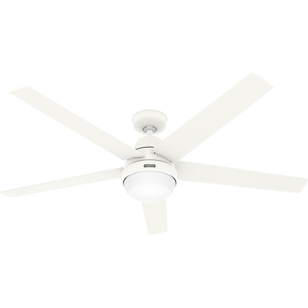 Hunter 53781 Matte White 60in Aerodyne With Reversible Blades - Fresh White Image 1