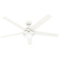 Hunter 53781 Matte White 60in Aerodyne With Reversible Blades - Fresh White Image 1