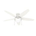 Hunter 52418 Fresh White 52in Lilliana -  Fresh White Image 1