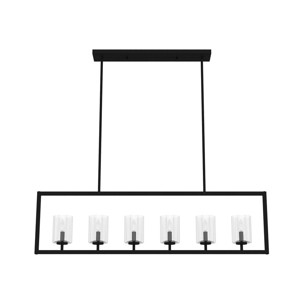 Hunter Kerrison 6 Light Linear Chandelier
