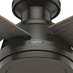 Hunter 59336 Noble Bronze 44 Inch Dempsey Lp Noble Bronze Image 4