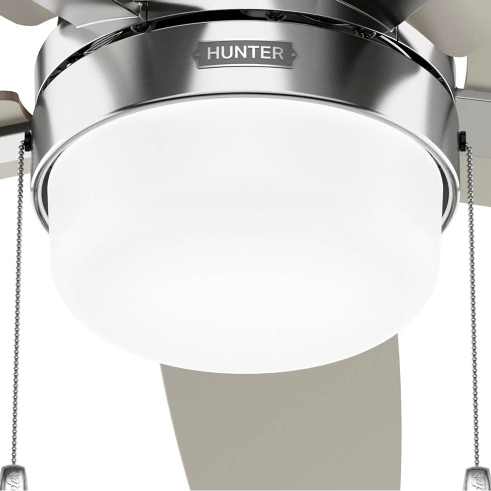 Hunter 52495 Brushed Nickel 44 Inch Anisten Brushed Nickel Image 7