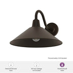 Hunter 46023 Matte Bronze Hunter Skyflow Matte Bronze 1 Light Medium Image 5