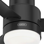 Hunter 51330 Matte Black 52in Gilmour - Flat Matte Black Image 8