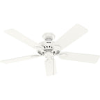 Hunter 52727 Fresh White 52in Pro's Best Dc-white Image 3