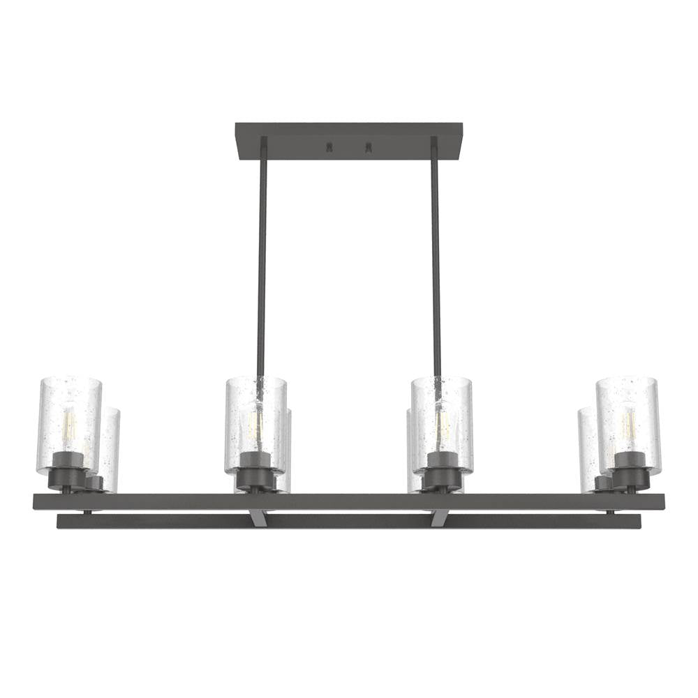 Hunter Hartland 8 Light Linear Noble Bronze