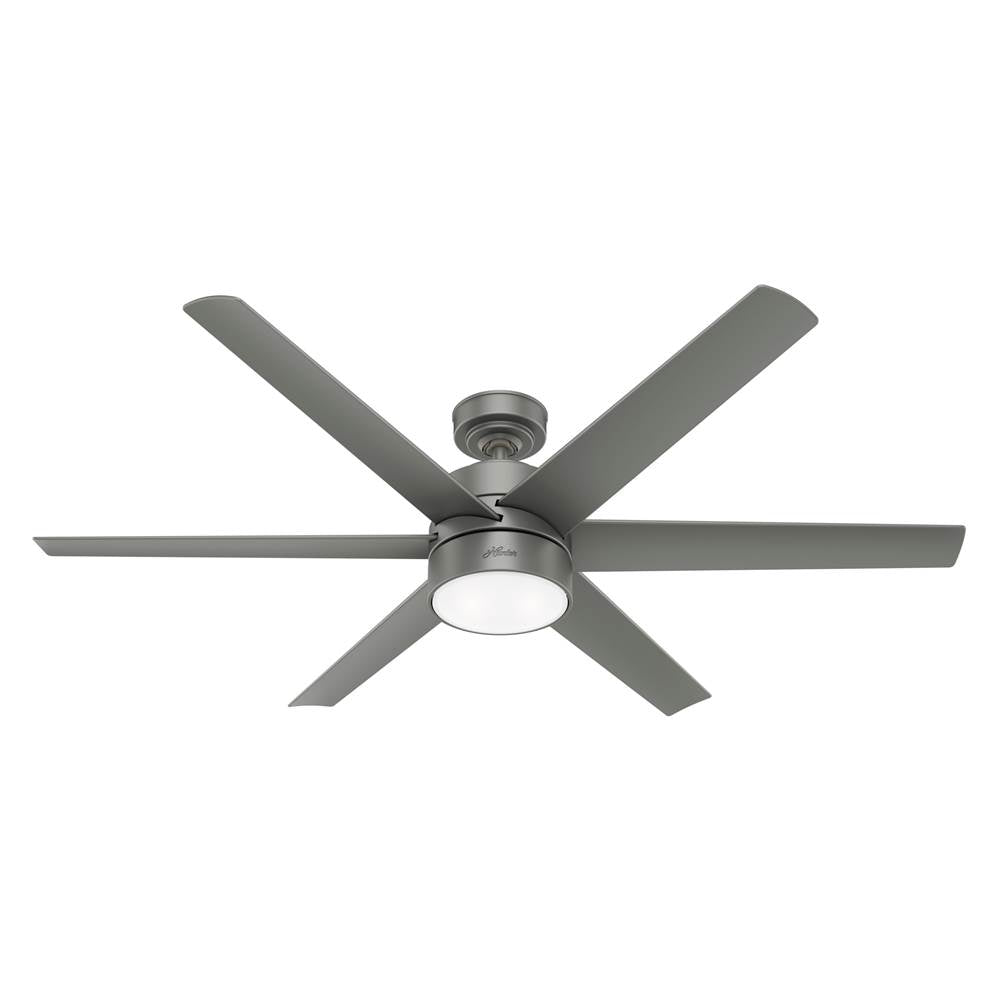Hunter 59625 Matte Silver 60'' Solaria - Matte Silver Image 1