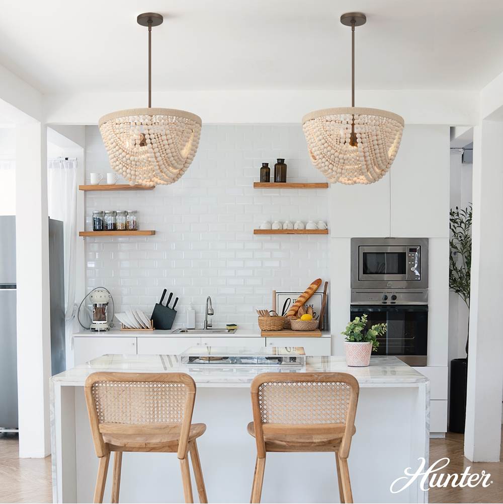 Hunter Autumndale 4 Light Large Pendant