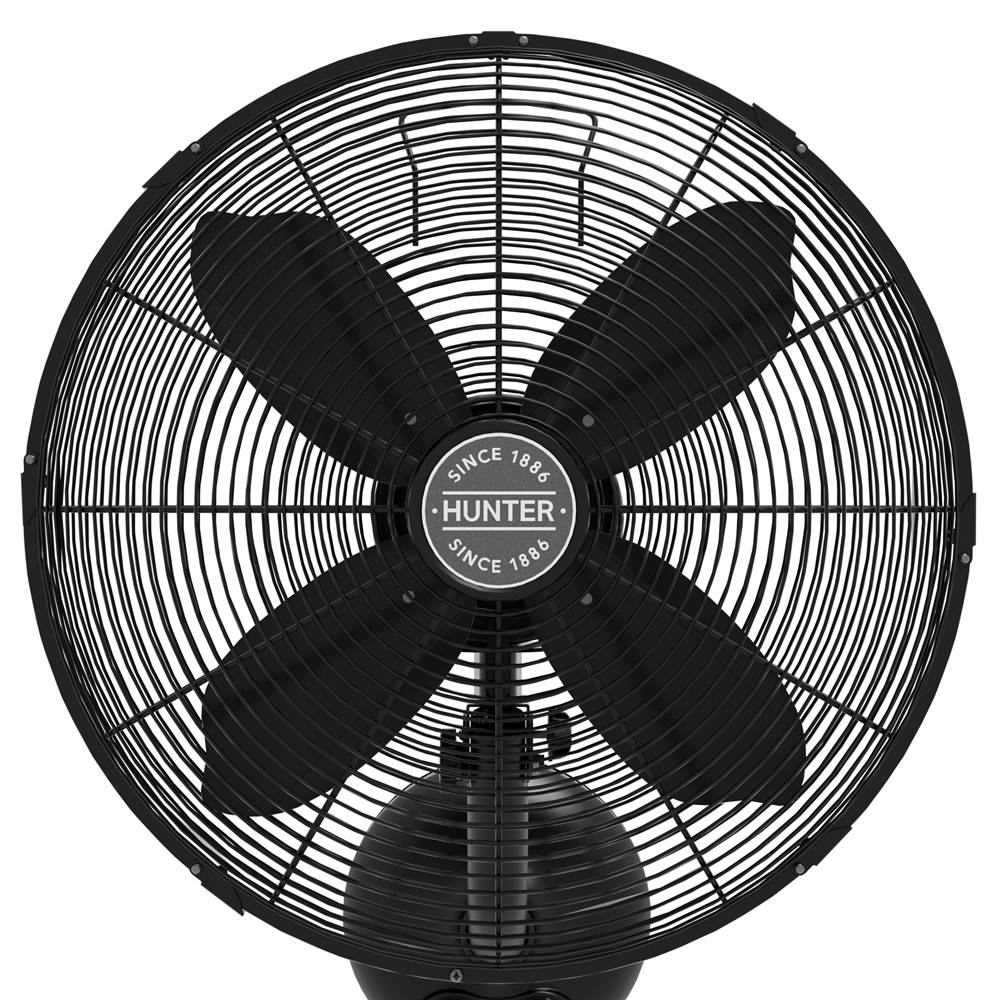 Hunter 97318 Matte Black Wall Fan Black Matte Image 8