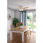 Hunter 54207 Fresh White 52'' Crestfield Lp-fresh White Image 6