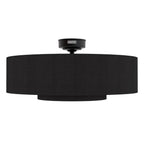 Hunter Brookside 30 Inch Brookside Matte Black Ceiling Fan With Led Light Kit And Handheld Remote