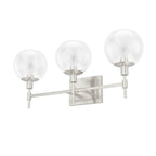 Hunter 19764 Brushed Nickel Xidane 3 Light Vanity Image 1