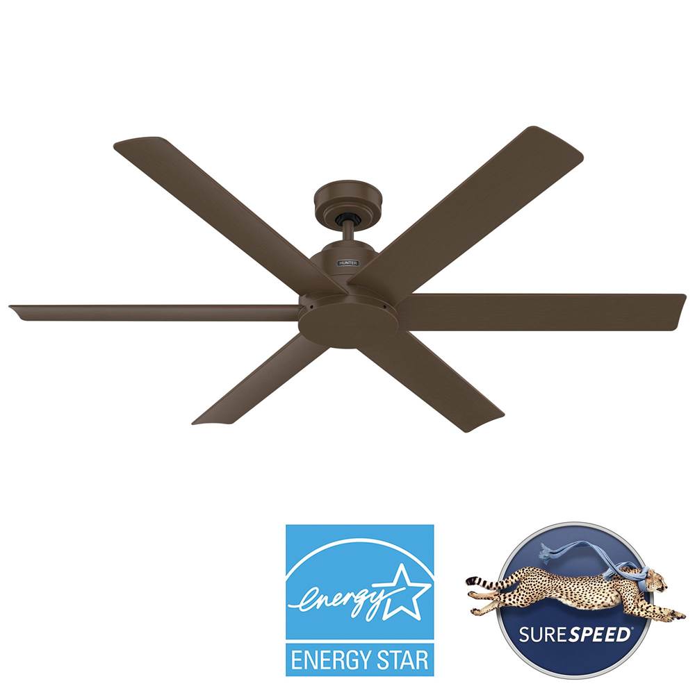 Hunter Kennicott 60in Kennicott - Matte Bronze
