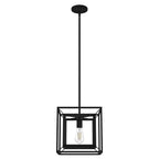 Hunter 19406 Natural Iron Doherty Convertible 1 Light Pendant 12 Inch Image 1