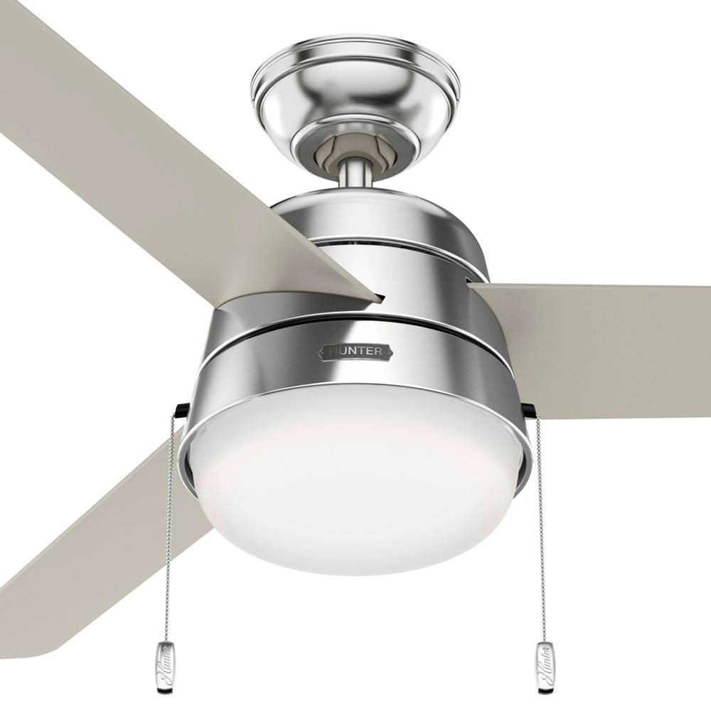 Hunter 50540 Brushed Nickel 52 Inch Aker Brushed Nickel Image 2