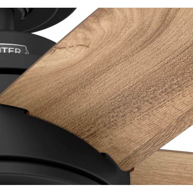 Hunter 52289 Matte Black 44in Margo - Flat Matte Black Image 9