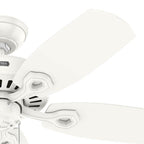 Hunter 53486 Fresh White 42 Inch Builder Elite Fresh White Image 2