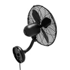 Hunter 97318 Matte Black Wall Fan Black Matte Image 4