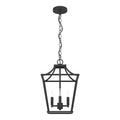Hunter Laurel Ridge Laurel Ridge 12'' Lantern Natural Iron