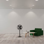 Hunter 97316 Matte Black Standing Fan Image 3