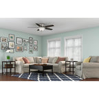 Hunter Newsome 52'' Newsome Bowl Lp-brushed Nickel
