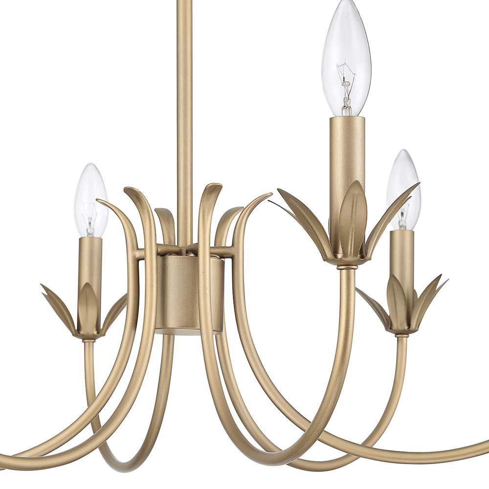Hunter Junie Bud Junie Bud Jasmine Roth 6 Light Medium 28 Inch Chandelier
