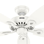 Hunter 53486 Fresh White 42 Inch Builder Elite Fresh White Image 3