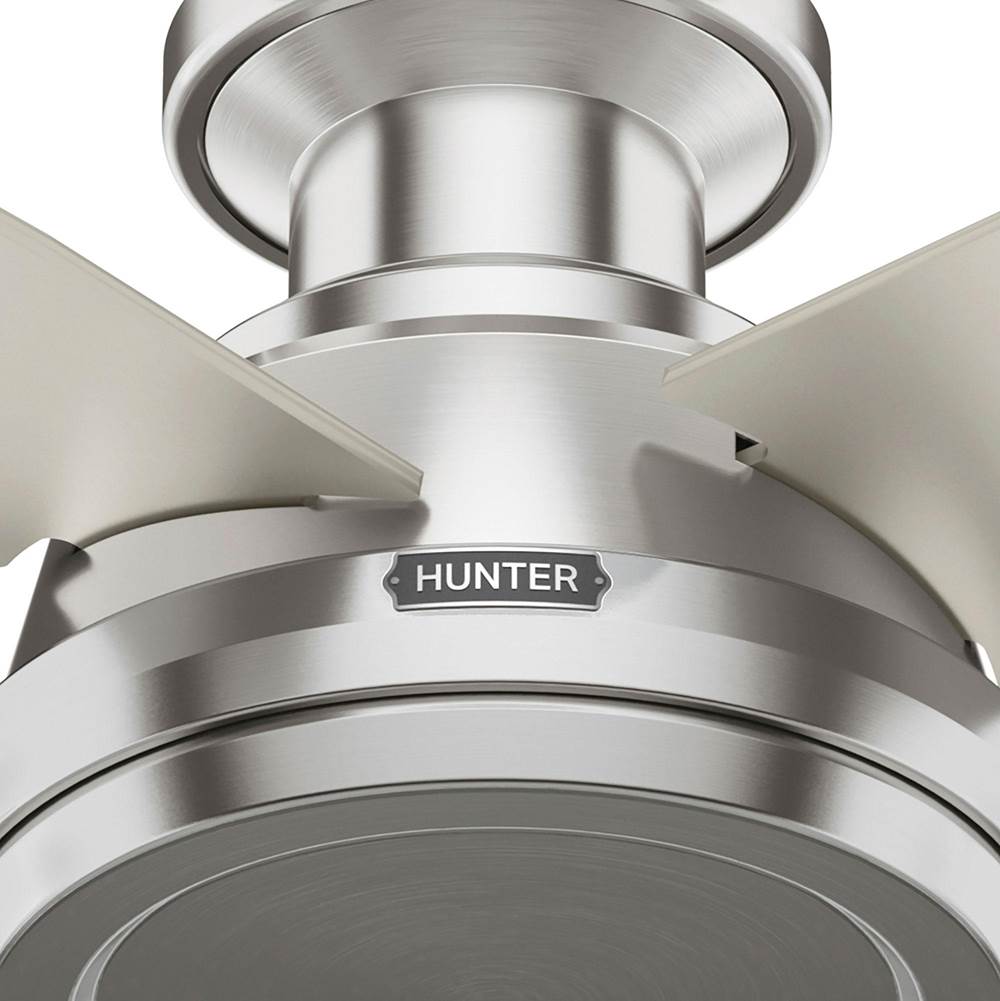 Hunter 59335 Brushed Nickel 44 Inch Dempsey Lp Brushed Nickel Image 4