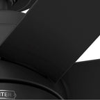 Hunter 51535 Matte Black 52 Inch Brazos Matte Black Damp Rated Ceiling Fan With Led Light Kit And Handheld Remote Image 6