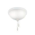Hunter 99064 White Integrated Led 3 Light Ceiling Fan Bowl Image 1