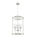 Hunter 19750 Brushed Nickel Xidane 3 Light 15 Inch Foyer Image 1