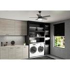 Hunter 52486 Matte Black 44 Inch Anisten Matte Black Ceiling Fan With Led Light Kit And Pull Chain Image 5