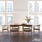 Hunter 19748 Brushed Nickel Xidane 5 Light Linear Chandelier Image 4