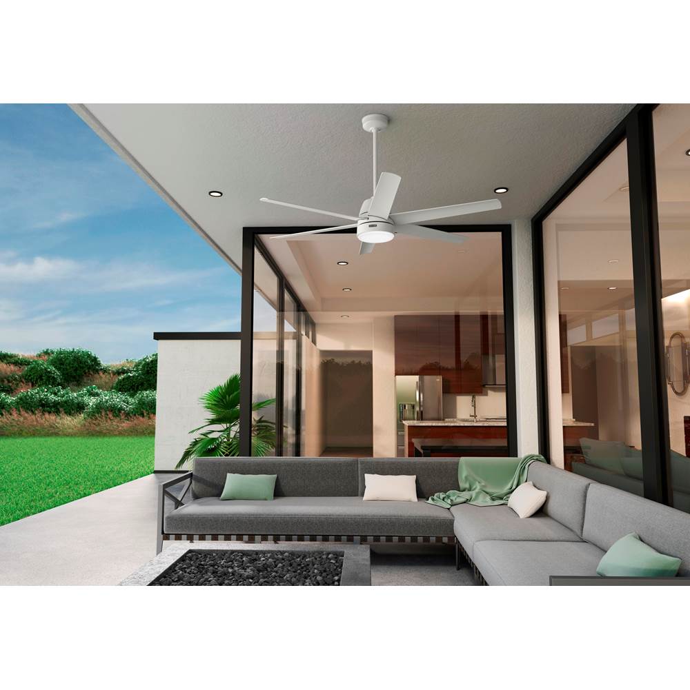Hunter 52370 Fresh White 60in Skysail -fresh White Image 4