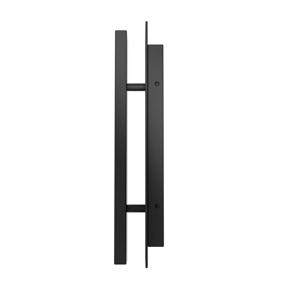 Hunter 46062 Matte Black Canoga Outdoor 1 Light Medium Wall Light Black Image 2