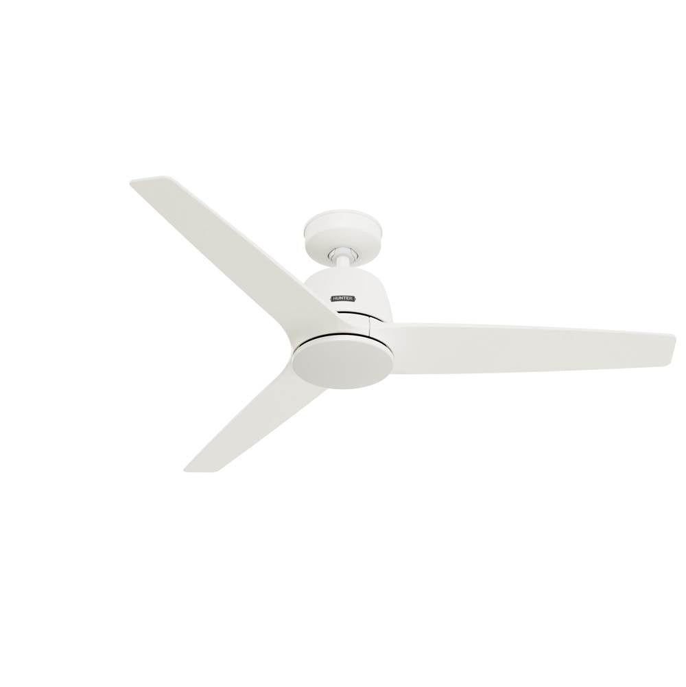 Hunter 52605 Matte White 52 Inch Malden - Matte White Image 1