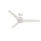 Hunter 52605 Matte White 52 Inch Malden - Matte White Image 1