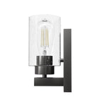 Hunter 13073 Noble Bronze Hartland Noble Bronze With Seeded Glass 1 Light Image 5