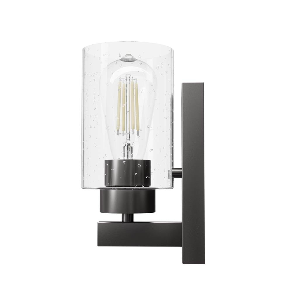 Hunter 13073 Noble Bronze Hartland Noble Bronze With Seeded Glass 1 Light Image 5