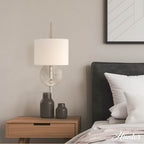 Hunter Horizon 1 Light Large Pin Up Sconce Brushed Nickel