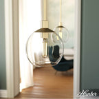 Hunter 19504 Alturas Gold Xidane 1 Light Mini Pendant Image 3