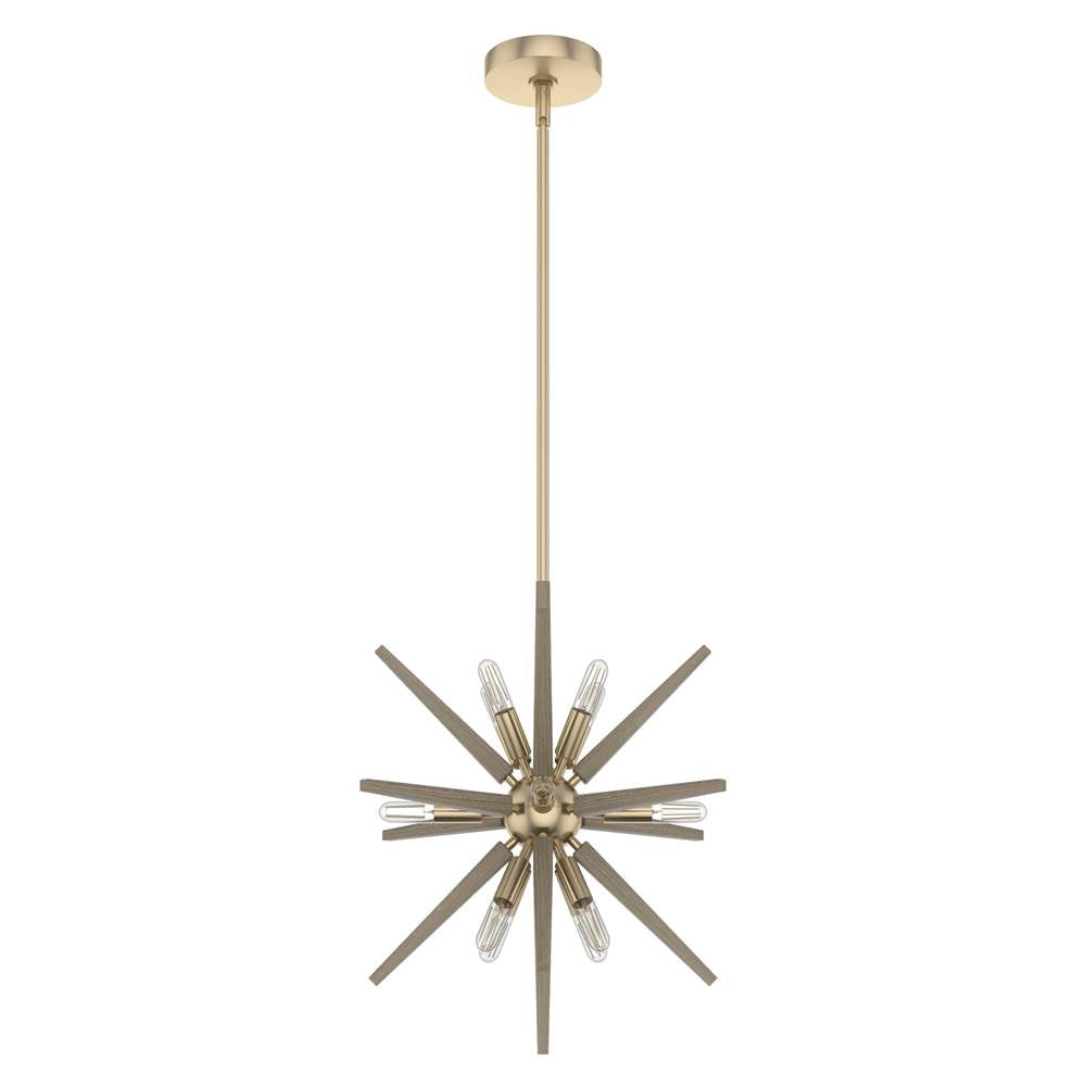 Hunter 19339  Jupiter Star 12 Light Pendant 18 Inch Image 1