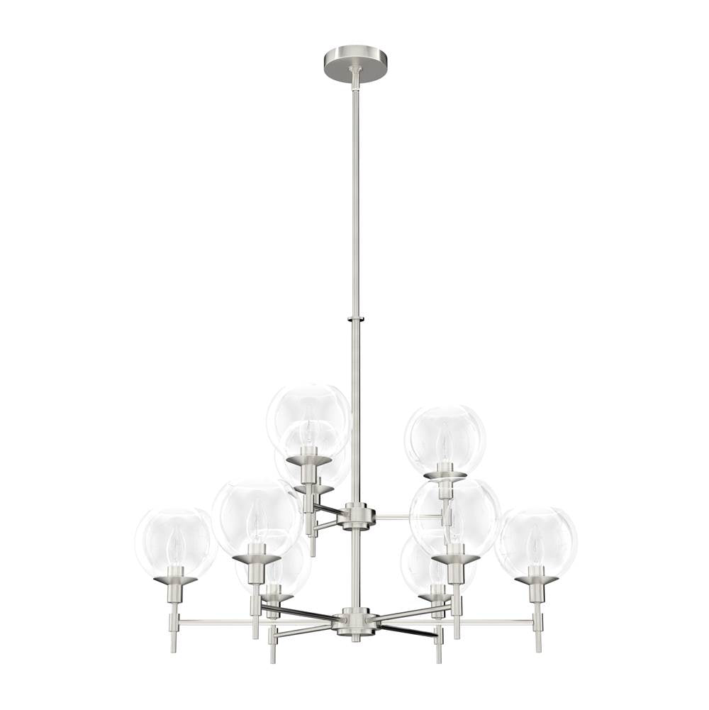 Hunter Xidane 9 Light 2 Tier Chandelier