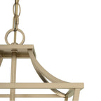 Hunter 19066 Alturas Gold Hunter Laurel Ridge Alturas Gold 4 Light Pendant Ceiling Light Fixture Image 3