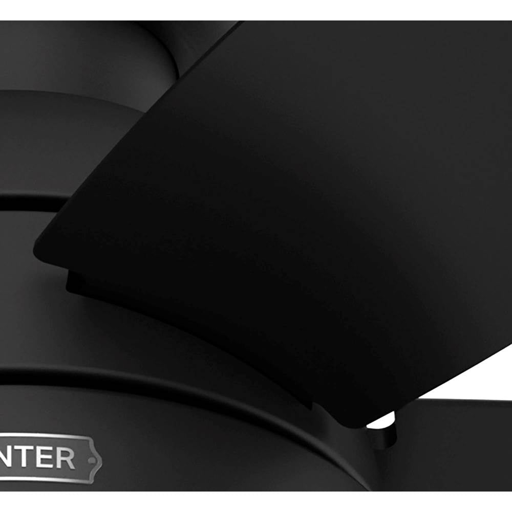 Hunter 52613 Matte Black 44in Lilliana - Flat Matte Black Image 9