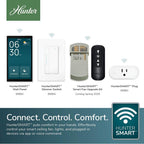 Hunter  Huntersmart Smart Fan Upgrade Kit With Remote Control