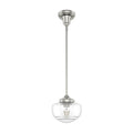 Hunter Saddle Creek Saddle Creek 1-light Mini Pendant Bn Seeded